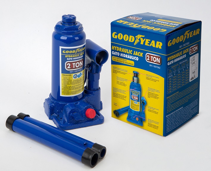 GOODYEAR is our partner in bottle jack p